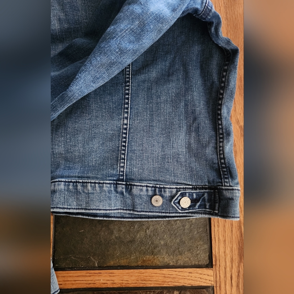 ๐๏ธ Lucky Brand Denim Jacket Size XL - Picture 8 of 15